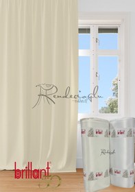 Resim Brillant Marka Lüx Saten Güneşlik Beyaz 