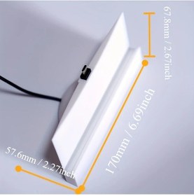 Resim Gaojunshop01 Playstation Portal Aksesuar Tabanı Sony Psp Oyun Konsolu Standı Beyaz 