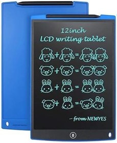 Resim 12 Inc Writing Lcd Grafik Dijital Kalemli Çizim Tableti Yazı Tahta Not Yazma Eğitim Tableti 