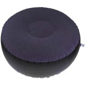 Resim Portable Inflatable Stool Garden Leisure Air Chair Foot Rest for Beach Patio Red 