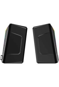 Resim Lenovo Lecoo DS104 Kablolu USB + 3.5mm Jack 6W 80DB Rgb Işıklı 1+1 Gaming Speaker - Hoparlör 