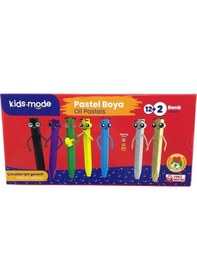Resim Kids Mode 12+2 Pastel Boya 