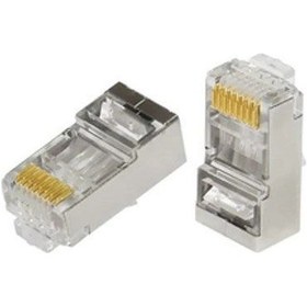 Resim Frısby Fnw-rj4522n Rj45 Ftp Cat6 Konnektor Metal 100lü Paket 