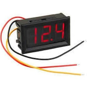 Resim Robodünya-Dijital Voltmetre Dc 0-100V 3 Kablolu 