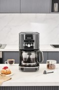Resim HOMEND Vintage Coffeebreak 5027h Filtre Kahve Makinesi Siyah 