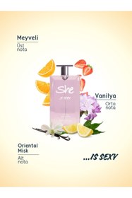 Resim She Sexy Kadın Parfüm Seti ( 50 ml Edt Parfüm + 150 ml Deodorant ) 