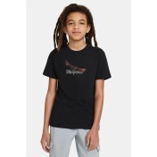Resim Qivi Rhapsody Baskılı Unisex Çocuk Siyah T-Shirt 