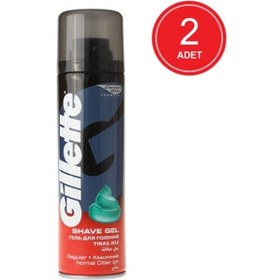 Resim Gillette Normal Tıraş Jeli 2 x 200 ML 