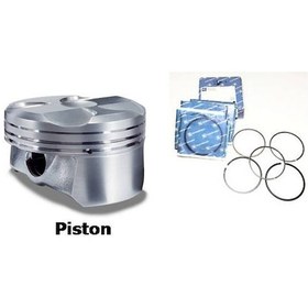 Resim Kolben Pıston Segman 0.50 96.00mm Mercedes M102 W201 W123 W124 W460 22 Pım IS00-KOLBEN 93968610 