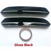 Resim Tongdashop Vw Golf 7 Mk7 7.5 R Gtı O Stil Roof Spoiler Kanat Glossy Siyah 2 Adet 