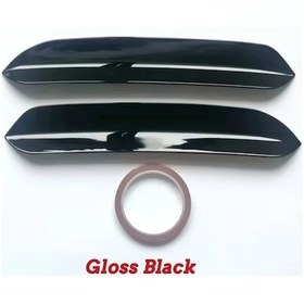 Resim Tongdashop Vw Golf 7 Mk7 7.5 R Gtı O Stil Roof Spoiler Kanat Glossy Siyah 2 Adet 