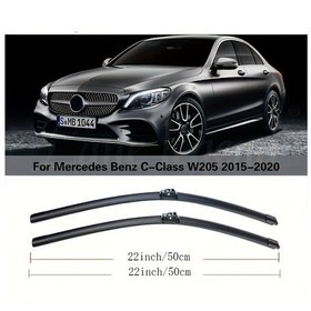 Resim Lumaworld Front 2 Adet Mercedes Benz C-class W205 C180 C200 C220 C250 C300 Ön Cam Silecek 