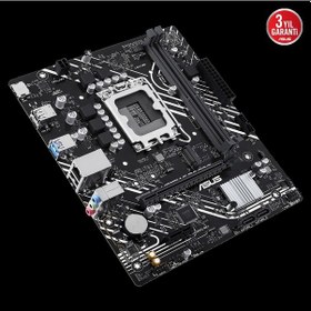 Resim Asus Prıme H610m-f D4 R2.0-sı, 2xddr4, M.2, Hdmı, 12-13.14.nesil, Lga1700 Soket, Anakart Bulk 