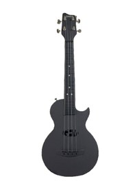 Resim Carbon Fiber Ukulele Tam Profesyonel Ful Set Mat Siyah 