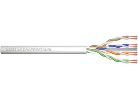 Resim Digitus DK-1613-A-P-305 305 Mt CAt6 U-UTP AWG 26\u002F7 LSZH Gri Data Kablosu 