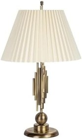 Resim vinner Marche Mka-01 Eskitme Mat Gold Metal Abajur - Krem Kırma VNRMRCHEABJ0002 