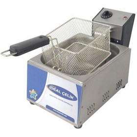 Resim İdeal Çelik Elektrikli Fritöz - 5 Lt 