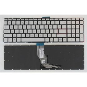 Resim Genel Markalar Hp 15 cs0011nt 15 cs0015nt 15 cs0017nt Uyumlu Notebook Klavye gümüş Gri Tr 