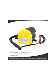 Resim Vkemall 12v Dc Elektrikli Benzin Pompası - Otomobil Yağı Transfer Aracı, 60w Güç, 2.5m Kablolu, Kendin Yapma Tamiri İçin Pratik 