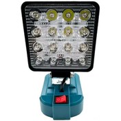 Resim Reedark Makita Uyumlu Güçlü Led Çalışma Lambası - Kamp, Balıkçılık Ve Acil Durum Aydınlatması Çok Renkli 