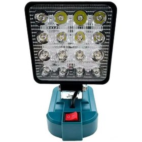 Resim Reedark Makita Uyumlu Güçlü Led Çalışma Lambası - Kamp, Balıkçılık Ve Acil Durum Aydınlatması Çok Renkli 