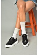 Resim Fox Shoes S274048409 Siyah Kadın Spor Ayakkabı Sneakers Siyah 