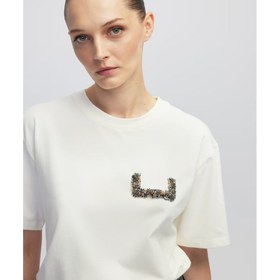 Resim İpekyol Aplikeli Kadın Tişört (IW6250070059) 