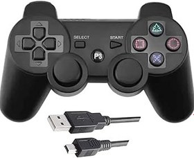 Resim Ps3 Dualshock 3 Kablosuz Oyun Kolu Şarj Kablosu Dahil 