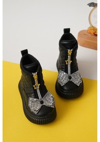 Resim Daxtors Garantili D087 Günlük Ortopedik Kız Çocuk Soğuk Geçirmez Bot 001 