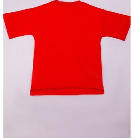 Resim Hçm Erkek Çocuk Tshirt Basklı A8 Kırmızı 