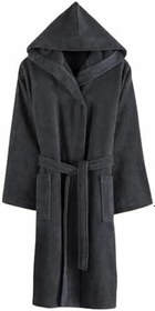 Resim Premium Kapşonlu Bornoz, 2XL, GONCA, Koyu Gri, üniseks-yetişkin 