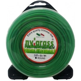 Resim Nylgrass Yeşil Yuvarlak Tırpan Misinası 3.0 Mm 56 Mt 