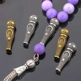 Resim 20 adet/10 adet Düz Başlı Yıldız ve Ay Desenli Püskül Boncuklar 23mm Vintage Yuvarlak Gevşek Aralayıcı Boncuklar Etnik Tarz Dikey Delikli Dekoratif Çift Taraflı Düz Delikli İpliğe Bağlama Boncukları Takılabilir Boşaltma Boncuklar Takı Yapımı için Uygun Bilezikler, Kolyeler, Halhallar, Küpeler, Saç Aksesuarları, Kolye Uçları, Telefon Zincirleri, Anahtarlık, Giysi Aksesuarı El Sanatları Malzemeleri 