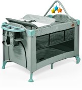 Resim Baby2Go Toucan 70x110 cm Anne Yanı Oyun Parkı - Yeşil - Yeşil / Standart 