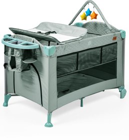 Resim Baby2Go Toucan 70x110 cm Anne Yanı Oyun Parkı - Yeşil - Yeşil / Standart 