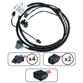 Resim Volkswagen Golf Mk 7 Arka Park Sensör Tesisatı 5g0971104ad 