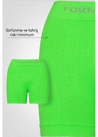 Resim Erkek Dikişsiz/seamless Nefes Alabilen Boxer Neon Yeşil 