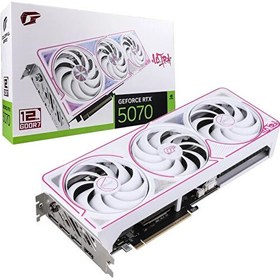 Resim Colorful iGame GeForce RTX 5070 Ultra W OC GDDR7 192 Bit OC 12 GB - V Gaming Ekran Kartı 