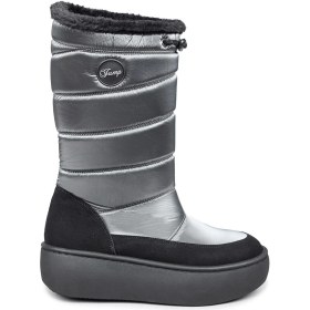 Resim Jump 60116 Suya Dayanıklı Kaydırmaz Taban Gümüş Rengi Kadın Kar Botu 