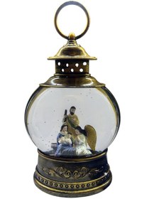 Resim Işıklı Yılbaşı Kar Küresi Angels Temalı 1 Adet 