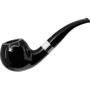 Resim Vauen Penguin Pg142 9mm. Filtreli Akrilik Saplı Pipo 