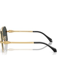 Resim Versace 2284 1002/87 63 Erkek Güneş Gözlüğü Sarı 