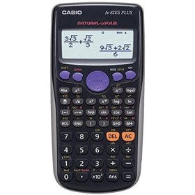 Resim Casio FX-82ES Plus BK 10+2 Haneli 252 Fonksiyonlu Bilimsel Hesap Makinesi 