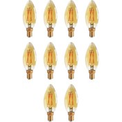 Resim Cata 10'lu 4 Watt Rustik Led Ampul Ct 4280 