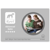 Resim Rovi Advanced Satin Fotoğraf Kağıdı 280gsm 50yp 10x15 
