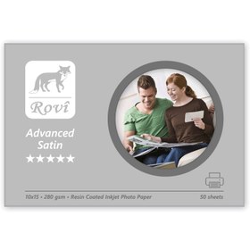 Resim Rovi Advanced Satin Fotoğraf Kağıdı 280gsm 50yp 10x15 