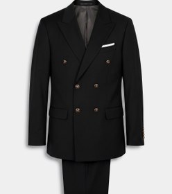 Resim Jet Black Kruvaze Takım Elbise - 52 