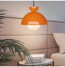 Resim Homing Nuuq Camlı Metal Sarkıt 241338 Turuncu 