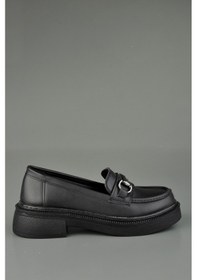 Resim Lovinia Loafer Ortopedik Siyah Kadın Ayakkabı Siyah 