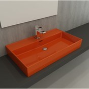 Resim Bocchi Milano Lavabo 80 Cm Turuncu 1377-012-0126 